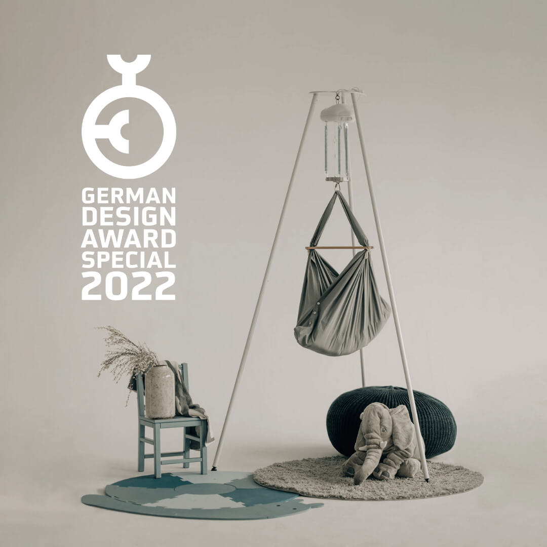 Federwiege für Schreibabys